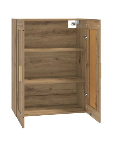 Armadietto a muro A parete Rovere artigianale 69,5 x 34 x 90 cm