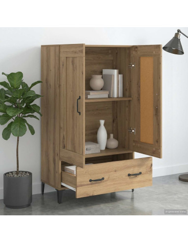 Credenza Rovere Artigianale 70 x 31 x 115 cm