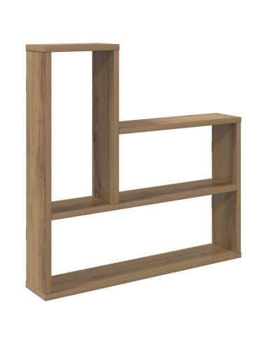 Scaffale da parete Rovere Artigianale 60 x 11 x 60 cm