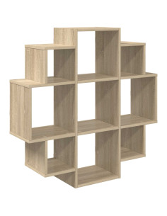 Scaffale da parete Rovere Sonoma 90 x 25 x 90 cm