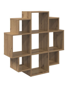 Scaffale da parete Rovere Artigianale 90 x 25 x 90 cm