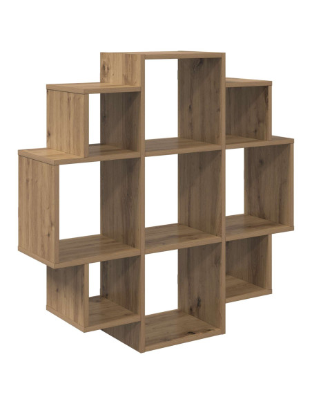 Scaffale da parete Rovere Artigianale 90 x 25 x 90 cm