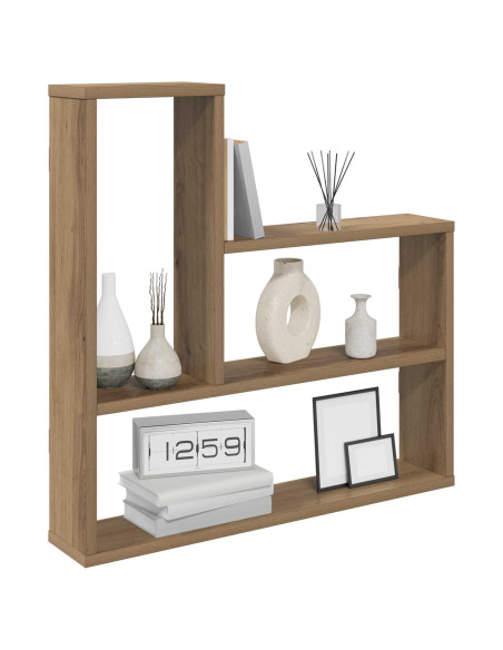 Scaffale da parete Rovere Artigianale 60 x 11 x 60 cm