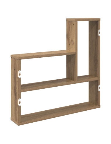 Scaffale da parete Rovere Artigianale 60 x 11 x 60 cm