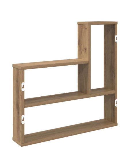 Scaffale da parete Rovere Artigianale 60 x 11 x 60 cm