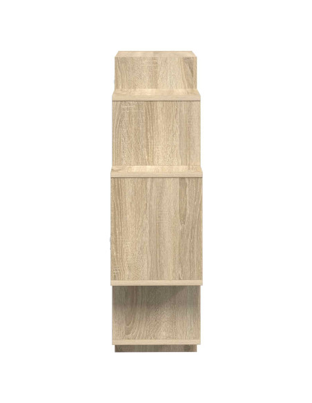 Scaffale da parete Rovere Sonoma 90 x 25 x 90 cm