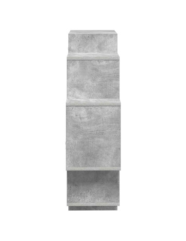 Scaffale da parete Grigio Cemento 90 x 25 x 90 cm