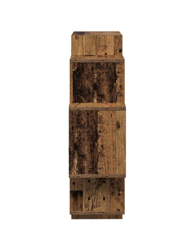 Scaffale da parete Legno antico 90 x 25 x 90 cm