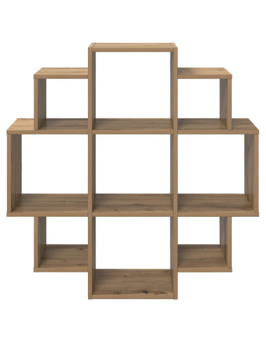 Scaffale da parete Rovere Artigianale 90 x 25 x 90 cm