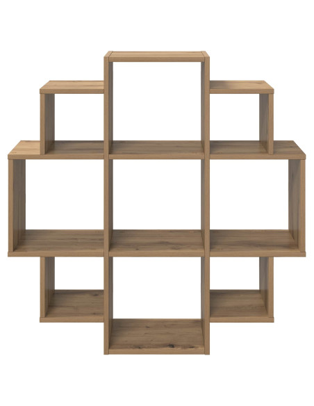 Scaffale da parete Rovere Artigianale 90 x 25 x 90 cm