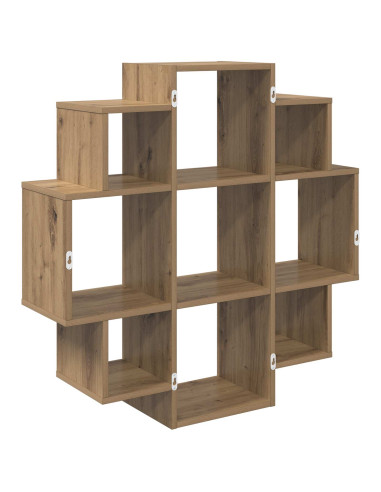 Scaffale da parete Rovere Artigianale 90 x 25 x 90 cm