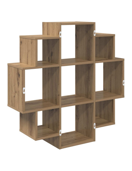 Scaffale da parete Rovere Artigianale 90 x 25 x 90 cm