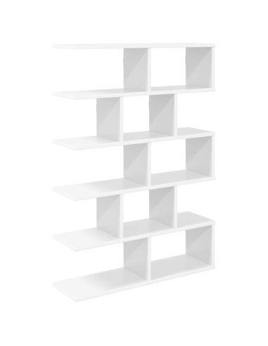 Scaffale da parete Bianco 70 x 20 x 100 cm Legno ingegnerizzato