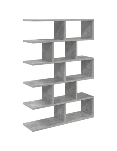 Scaffale da parete Grigio Cemento 70 x 20 x 100 cm