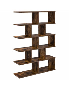 Scaffale da parete Rovere Fumo 70 x 20 x 100 cm