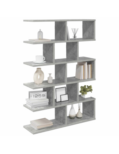 Scaffale da parete Grigio Cemento 70 x 20 x 100 cm