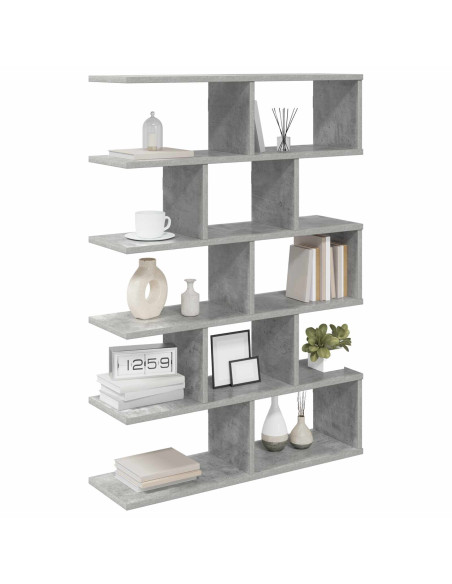 Scaffale da parete Grigio Cemento 70 x 20 x 100 cm