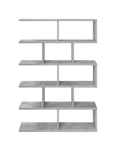 Scaffale da parete Grigio Cemento 70 x 20 x 100 cm