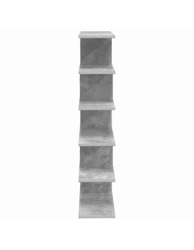 Scaffale da parete Grigio Cemento 70 x 20 x 100 cm