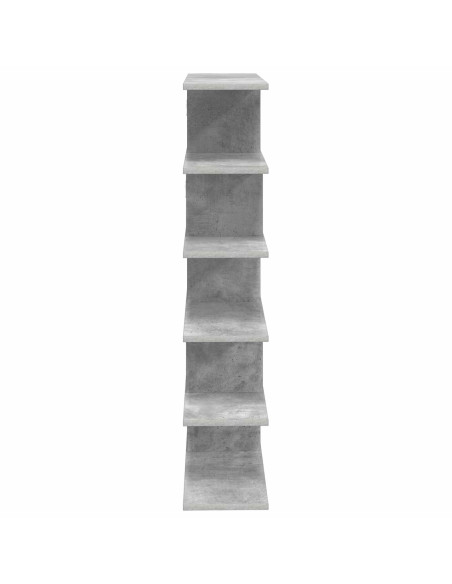 Scaffale da parete Grigio Cemento 70 x 20 x 100 cm