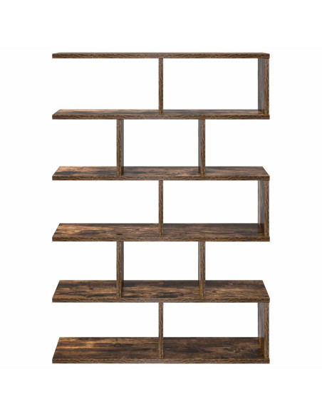 Scaffale da parete Rovere Fumo 70 x 20 x 100 cm