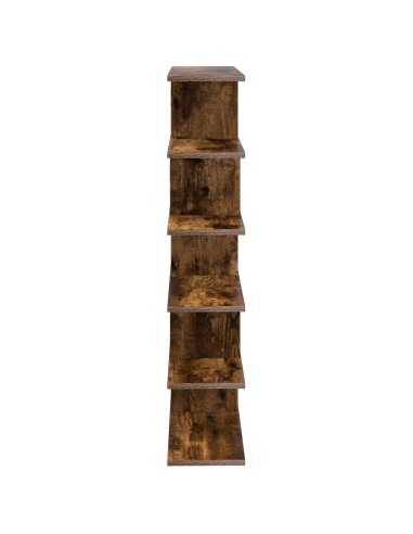Scaffale da parete Rovere Fumo 70 x 20 x 100 cm