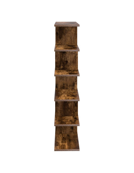 Scaffale da parete Rovere Fumo 70 x 20 x 100 cm