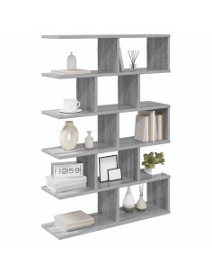 Scaffale da parete Sonoma grigio 70 x 20 x 100 cm 2