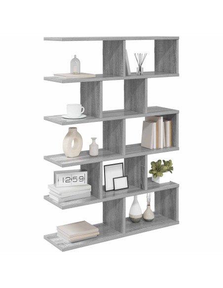 Scaffale da parete Sonoma grigio 70 x 20 x 100 cm