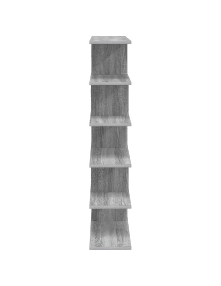 Scaffale da parete Sonoma grigio 70 x 20 x 100 cm
