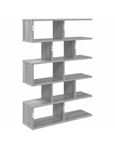 Scaffale da parete Sonoma grigio 70 x 20 x 100 cm