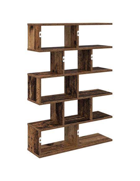 Scaffale da parete Legno antico 70 x 20 x 100 cm