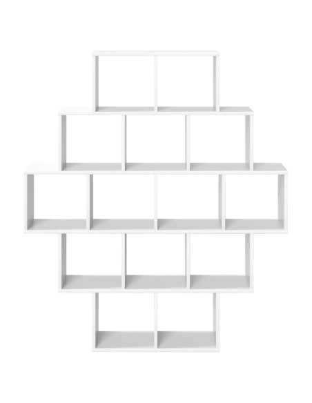 Scaffale da parete Bianco 120 x 20 x 136 cm