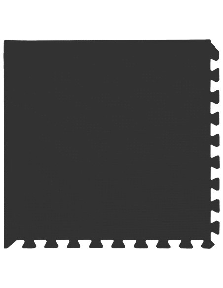 Tappetino per piscina 24 pcs Nero 8,64 m² Schiuma EVA