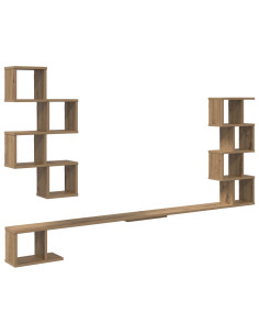 Mensola per TV da muro Rovere Artigianale 160 x 15 x 94 cm