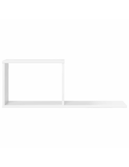 Scaffali flottanti 2 pcs Bianco 80 x 15 x 30 cm