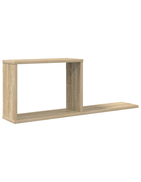 Scaffali flottanti Rovere Sonoma 80 x 15 x 30 cm