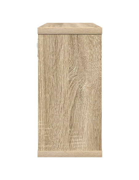 Scaffali flottanti Rovere Sonoma 80 x 15 x 30 cm