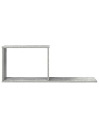 Scaffali flottanti Grigio Cemento 80 x 15 x 30 cm