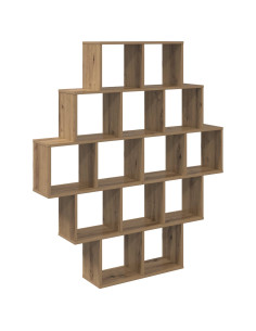 Scaffale da parete Rovere Artigianale 120 x 20 x 136 cm