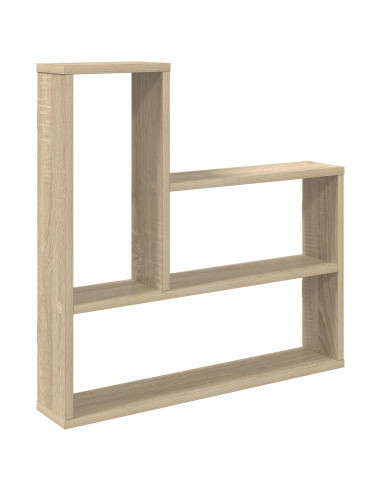 Scaffale da parete Rovere Sonoma 60 x 11 x 60 cm