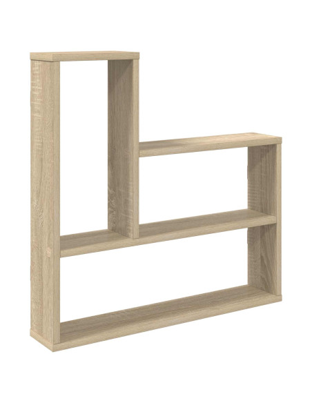 Scaffale da parete Rovere Sonoma 60 x 11 x 60 cm