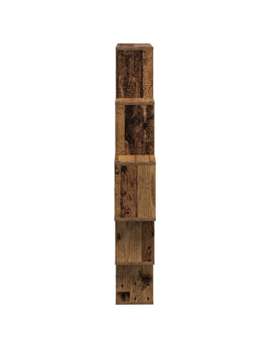 Scaffale da parete Legno antico 120 x 20 x 136 cm