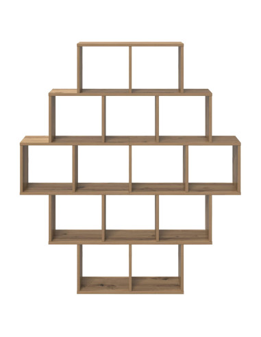 Scaffale da parete Rovere Artigianale 120 x 20 x 136 cm