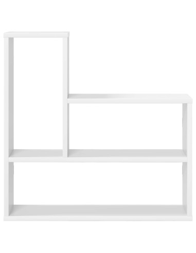 Scaffale da parete Bianco 60 x 11 x 60 cm Legno ingegnerizzato