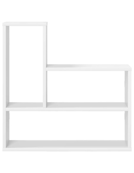 Scaffale da parete Bianco 60 x 11 x 60 cm Legno ingegnerizzato