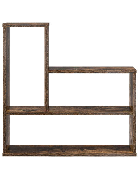 Scaffale da parete Rovere Fumo 60 x 11 x 60 cm