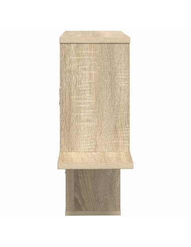 Scaffale da parete Rovere Sonoma 122 x 18 x 60 cm