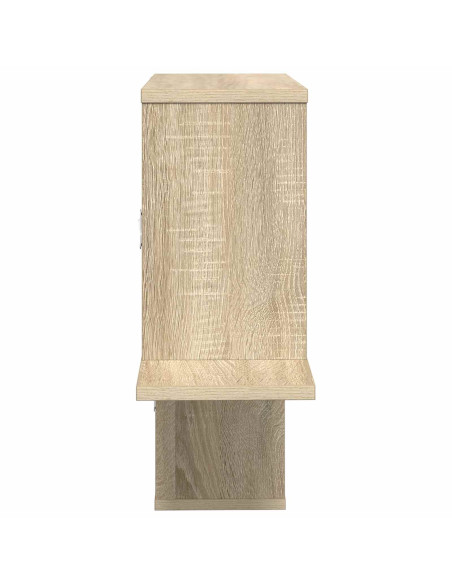 Scaffale da parete Rovere Sonoma 122 x 18 x 60 cm
