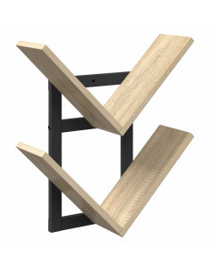 Mensola a muro flottante Rovere Sonoma 43 x 15 x 47 cm